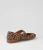 Women's Pelisk - Camel Leopard Suede