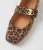 Women's Pelisk - Camel Leopard Suede