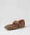 Women's Pelisk - Camel Leopard Suede