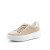 Women's Mikky: Platform Sneaker - 09 Sand/Platinum