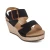 Women's Ashley Arch Support Wedge - Black