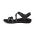 Women's Jess Adjustable Quarter Strap Sandal - Black