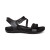 Women's Jess Adjustable Quarter Strap Sandal - Black