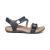 Women's Jess Adjustable Quarter Strap Sandal - Navy