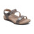 Women's Jess Adjustable Quarter Strap Sandal - Pewter Sparkle