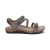Women's Jess Adjustable Quarter Strap Sandal - Pewter Sparkle