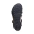 Women's Jillian Braided Quarter Strap Sandal - Black
