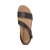 Women's Tamara Asymmetrical Quarter Strap Sandal - Black