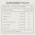 The supplement panel for Pivit