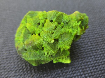 30 gram Lamellar Autunite Crystal Formation under indoor light