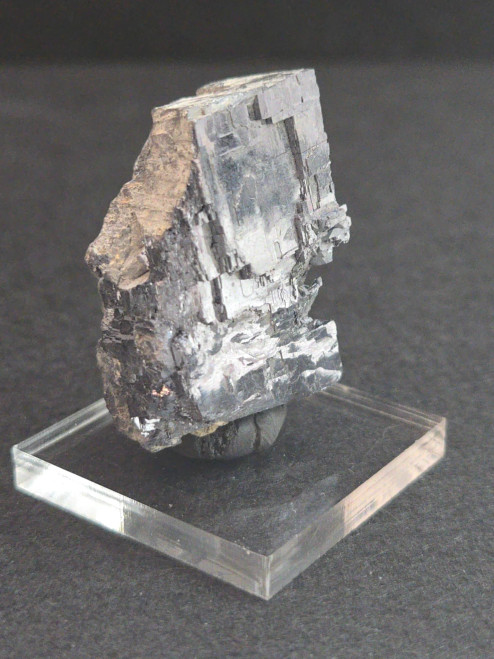 Galena Crystal,  AKA  Lead Glance - Lead Ore - Periodic Table Element Source