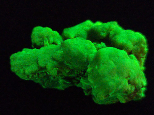 11 Gram Lamellar Autunite Crystal  formation under 365nm UV light