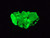 3.6 gram autunite crystal formation under 365nmUV light
