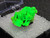 Lamellar Autunite Crystal in Perky Box, 3.6 Grams – Fluorescent Uranium Ore under 365nm light
