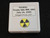 Trinitite (Atomic Bomb Glass),  Trinity Site, New Mexico, July 16, 1945 - 1.1 Grams