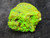15 Gram yellow-green autunite crystal formation under outdoor light and 365nm UV light