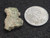 Vitreous 1.3 gram trinitite specimen i=under indoor light