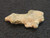 Vitreous looking trinitite specimen under indoor light rotated 90 degrees