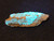 Super bright blue Andersonite with Schröckingerite, Metamunirite on sandstone matrix under 365nm UV light