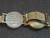 Olive drab Model 1949 Military Wrist Compass with closed cover bottom view