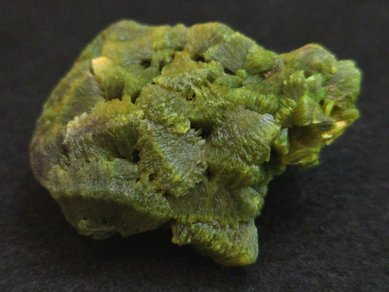 30 gram Lamellar Autunite Crystal Formation under indoor light