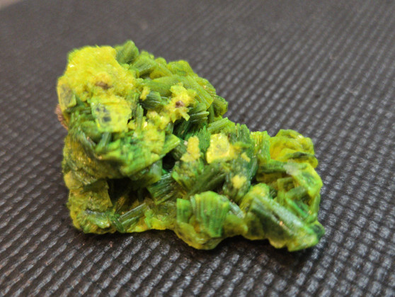 15 Gram Autunite Crystal Formation under indoor light
