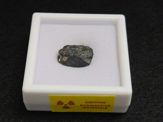 Uraninite  - Deer Park Mine,  North Carolina, USA - 4.19 Grams