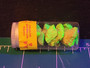 11-Grams of Autunite Crystals, Fluorescent Uranium Ore