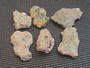 Trinitite lot 14 Grams, 6 Pieces – (Atomic Bomb Glass), Trinity Site, New Mexico, July 16, 1945 under indoor light
