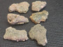 Trinitite lot 14 Grams, 6 Pieces – (Atomic Bomb Glass), Trinity Site, New Mexico, July 16, 1945 under indoor light