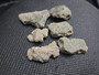 Trinitite lot 17 Grams, 6 Pieces