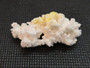 Boltwoodite on Botryoidal Gypsum Matrix under indoor light