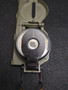 Super-Hot Waltham Lensatic Compass under indoor light - view through sightglass