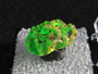 4.8 Gram Autunite Crystal in Perky Box under 365nm UV light