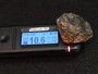 Tantalite-(Fe) - Petaca Mining District, New Mexico, USA under indoor light measured via radiacode 102