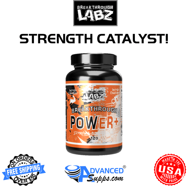 Breakthrough Power+ power plus strength catalyst, creatine formula, test booster, testosterone booster, pre workout enhancement