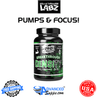 Breakthrough Labs Density, pumps, endurance, focus, pump, no2, pump product, vasodialator, booster