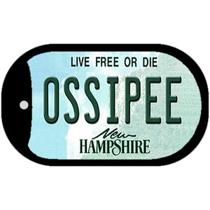 Ossipee New Hampshire Wholesale Novelty Metal Dog Tag Necklace