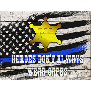 Michigan Sheriff Wholesale Novelty Metal Parking Sign