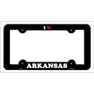 Love Arkansas Wholesale Novelty Metal License Plate Frame