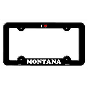 Love Montana Wholesale Novelty Metal License Plate Frame
