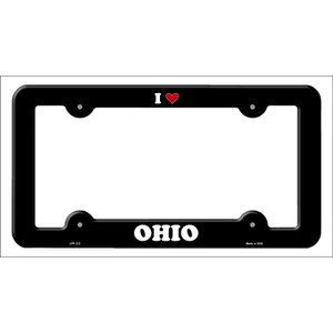 Love Ohio Wholesale Novelty Metal License Plate Frame