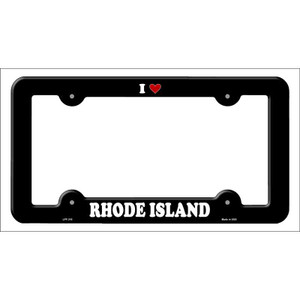 Love Rhode Island Wholesale Novelty Metal License Plate Frame