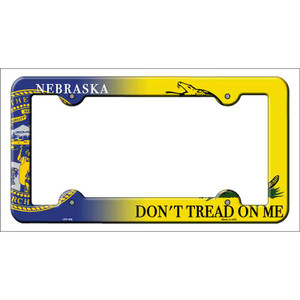 Nebraska|Dont Tread Wholesale Novelty Metal License Plate Frame