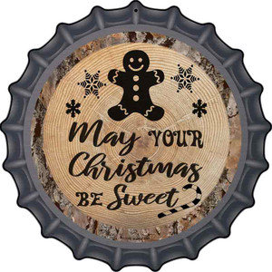 Christmas Be Sweet Wholesale Novelty Metal Bottle Cap Sign