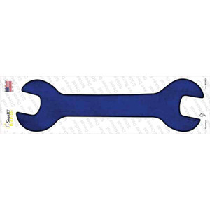 Blue Oil Rubbed Wholesale Novelty Wrench Sticker Decal