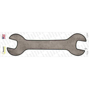 Tan Oil Rubbed Wholesale Novelty Wrench Sticker Decal