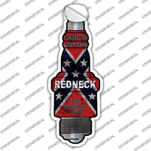 Redneck Wholesale Novelty Spark Plug Sticker Decal