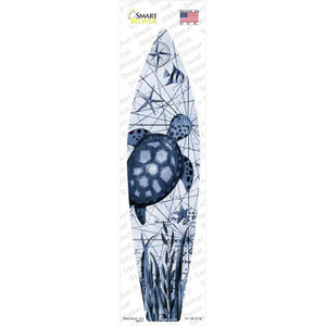 Black and White Sea Turtle Wholesale Novelty Surfboard Sticker Decal