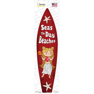Seas the Day Beaches Wholesale Novelty Surfboard Sticker Decal